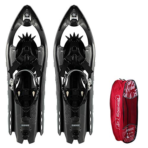 Hochwertige Schneeschuhe mit automatischer Steighilfe und individueller Größenverstellung für Herren und Damen. Robuste Ausrüstung für jeden Winterstiefel.