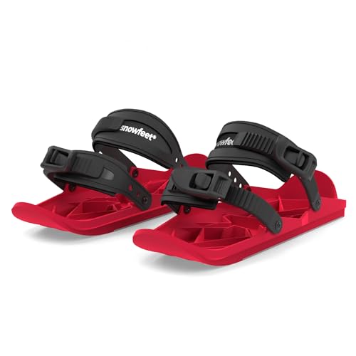 Mini-Ski-Skates für den Schnee, Snowskates Snowblades Skiboards für Winterschuhe
