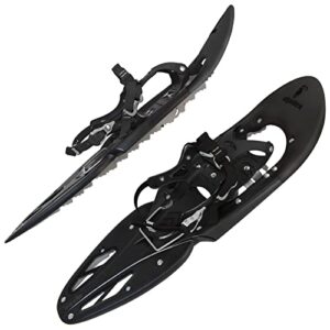 Professionelle Schneeschuhe für Aufstieg, Steighilfe und Tragetasche, geeignet für Personen bis 140 kg, Schuhgröße 38-46