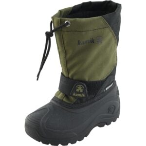 Kamik Snowfox 3WP NF8403/NF4403 M Carbon Grüne Schuhe für den Winter