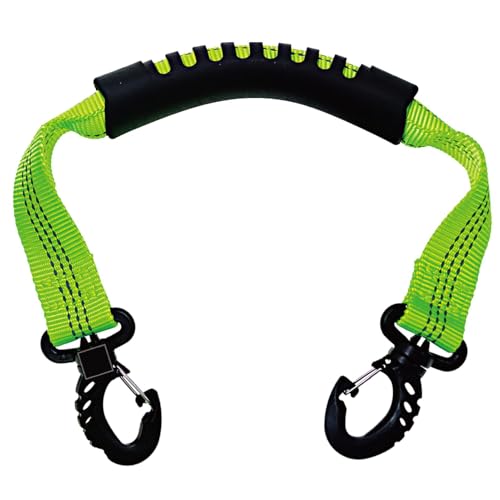 Multifunktionaler Skates-Trageriemen für Snowboardschuh-Trageriemen und Skischuh-Power-Gurt, grün