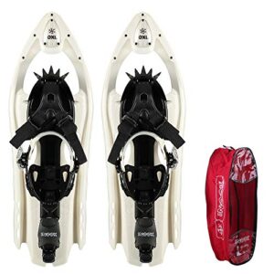 Inook Alpin OXL Schneeschuhe mit Steighilfe für Herren und Damen, Softpadbindung, individuell größenverstellbar mit vielen patentierten Funktionen