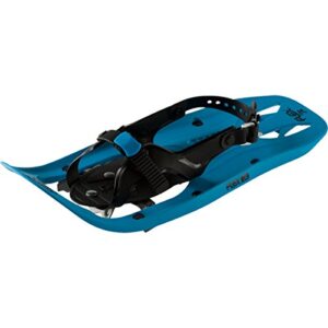 Kinder-Schneeschuh Tubbs FLEX JR SNOWSHOE mit geformtem Nylonrahmen und Steigeisen aus Karbonstahl, ideal für Kinder und Jugendliche ab 18,1-40,8 kg Gewicht