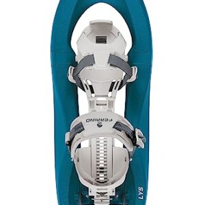 Ferrino LYS Special Schneeschuhe, Unisex, für Erwachsene, blau, 34/48 - Perfekte Schneeschuhe für jeden Tag, Fersenaufsatz und Abfahrsperre