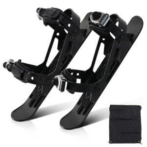 Verstellebare Skiboards, Mini-Ski-Schuhe, Snowskates, Snowblades und Skiboards für Abfahrtspisten, perfekt für Erwachsene geeignet.