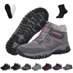 Ofreischuhe Solvema - Orthopädische Winterschuhe für Damen und Herren, warm gefüllte Schneestiefel mit professioneller Unterstützung und ergonomischer Fußsohle.