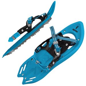 ALPIDEX Schneeschuhe für Kinder mit Teleskopstöcken, ideal für Schneeschuhsport und -wanderungen im Winter