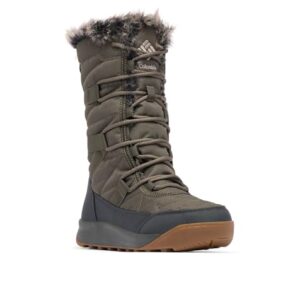 Columbia Damen Minx Iv Schneestiefel, Alpine Tundra/Kettle, 43 EU - Robuste und wasserdichte Schneestiefel mit OMNI-TECH-Schutzschicht und ADAPT TRAX-Traktionssystem