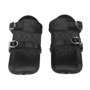Verstärbare Mini-Ski-Skates in Schwarz für Skifahren und Snowboarden, wasserdicht und bequem