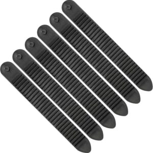 6 Stück Snowboard-Bindungsgurte, Ersatz für Leiter und Inlineskate, Schwarz