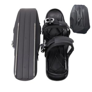 Mini Short Ski Skates für Schnee mit verstellbaren Schnürsenkeln, Mini Ski Schlittschuhe, Snowblades, Skiboard für Winter-Sport-Ausrüstung
