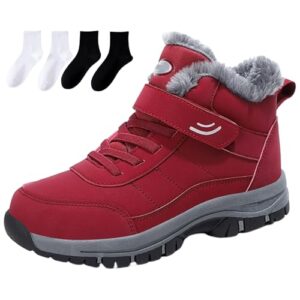 Ergonomische, wasserdichte und rutschfeste Schmerzlinderungsschuhe für Herren und Damen. Orthopädische Winterschuhe mit Komfort-Einlegesohle, Mehrschichtige Wärmeisolierung und Hautfreundlichem Innenfutter.