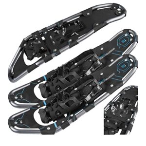 Schneeschuhe für Winterwanderungen, robust und widerstandsfähig, ideal für steile und beschwerliche Abstiege