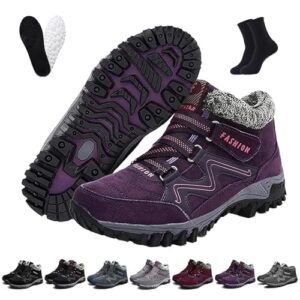 Ofreischuhe Solvema Orthopädische Winterschuhe, warme und schutzgefühlige Schuhe für Damen und Herren im Winter