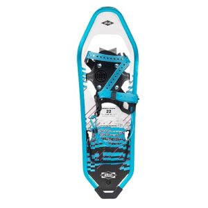 K2 Atlas Damen Schneeschuhe Range-Bc W, blau-weiß, 16F0017 - perfekte Skischuhe für Frauen mit robustem und langlebigen Design, Nytex Infinity Decking und Pivot Limiter